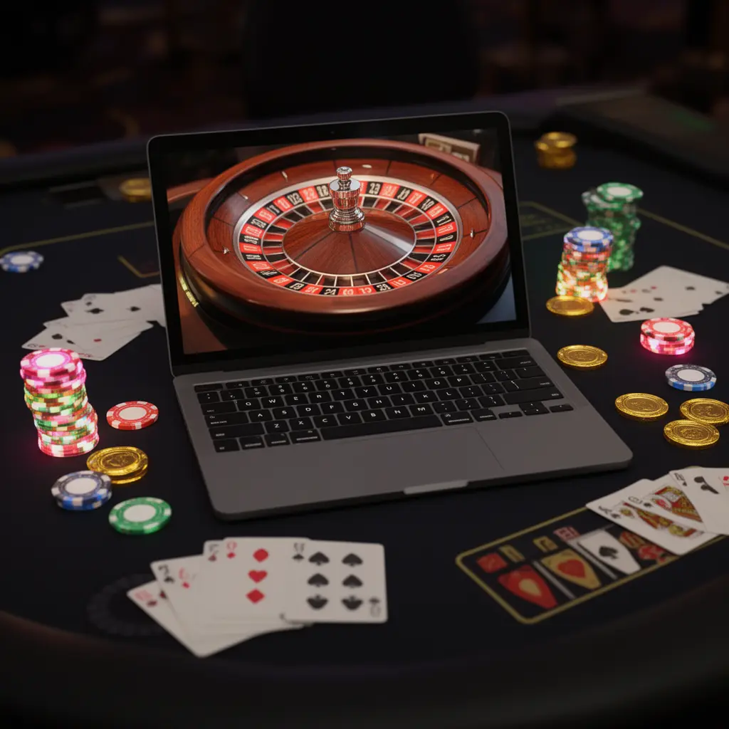 Un elegante jugador de casino disfrutando de vibrantes máquinas tragamonedas en una moderna sala de juegos en MILLION MX, mostrando entretenimiento prémium para jugadores de México MILLION MX – Experimenta una auténtica experiencia de ruleta en vivo en línea